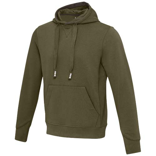 Sweat à capuche unisexe personalisable Laguna Forest Green2
